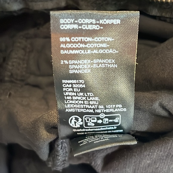 Free People We The Free Jayde Cord Flare Jumpsuit Black M and XL NEW WITH TAGS - Picture 9 of 13